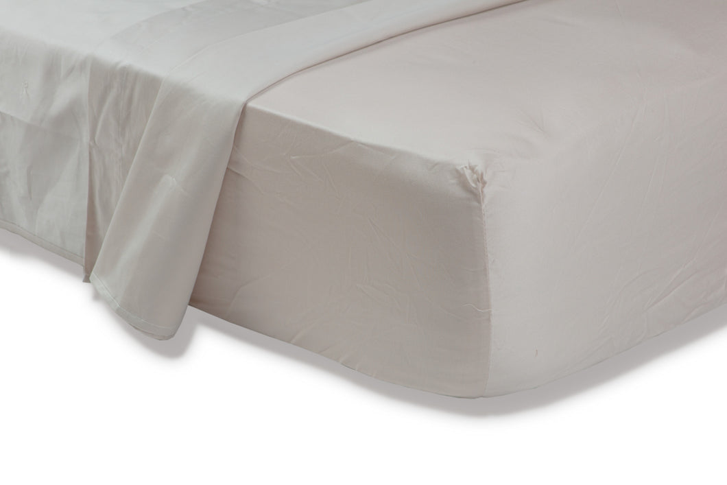 Fitted Sheet, Extra Length, 100% Cotton