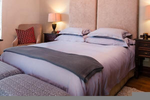 Duvet Cover, 100% Cotton, Baroque (Oxford) with Satin Stitch