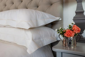 Duvet Cover, 100% Cotton, Baroque (Oxford) with Satin Stitch