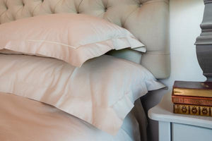 Duvet Cover, 100% Cotton, Baroque (Oxford) with Satin Stitch