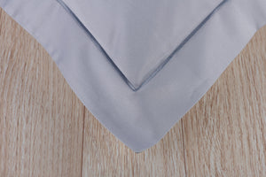Pillowcase, Baroque (Oxford) with Satin Stitch, 100% Cotton