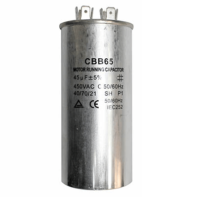 Capacitor, 45 mfd, 450V